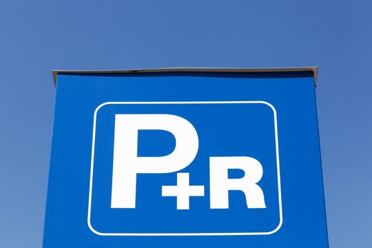 Park And Ride Car Park Sign