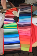 Colorful Fabric samples