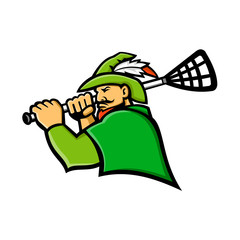 Archer Lacrosse Sport Mascot