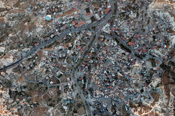 Look down to Cappadoccia  