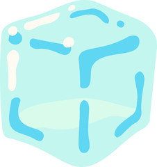 Obraz premium Melted Ice illustration