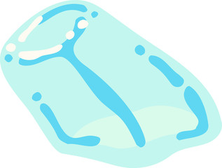 Melted Ice illustration