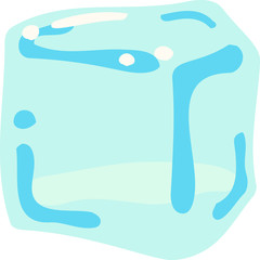 Melted Ice illustration