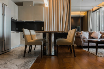 Modern living room interior