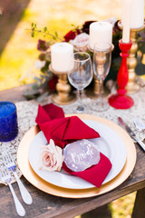 american table setting