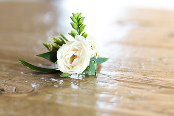 Rose Boutonniere