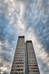 Fototapeta premium Late 60's architecture, Boston
