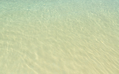 Fototapeta na wymiar Tropical Beach Water Texture Background.
