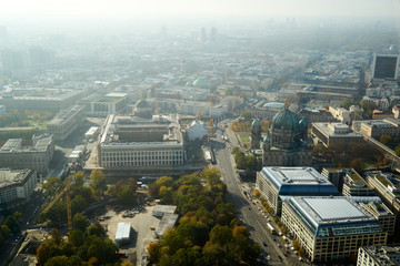 Stadtpanorama Blick vom Berliner Fernsehturm