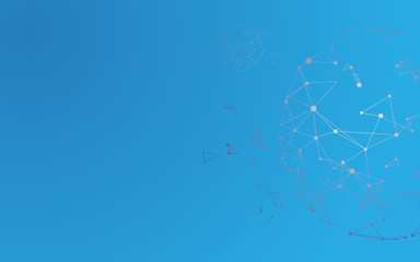 global globe connection background