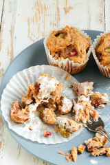 Rhabarbermuffins