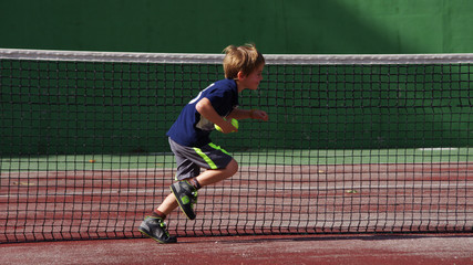 tennis - ramasseur de balles