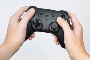 Play game with a wireless joystick © Pist L.