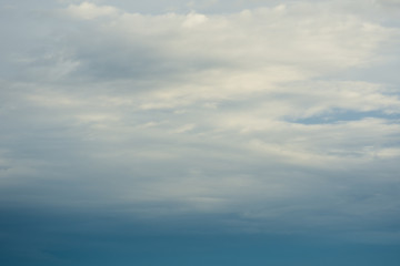 Fototapeta premium blue sky and clouds in summer background.