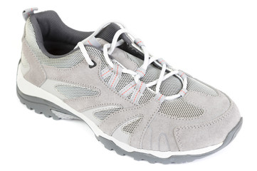 Sport shoes on white background