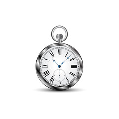 silver pocket watch