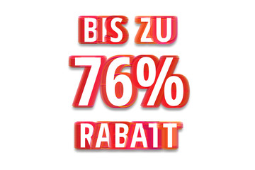 bis zu 76% Rabatt - weißer Hintergrund rote Schrift für Symbol / Schild