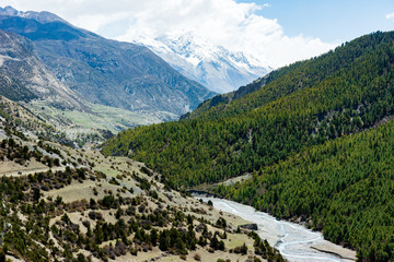 Fototapeta na wymiar Mountain of Nepal