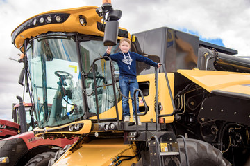 Exhibition of farm equipment