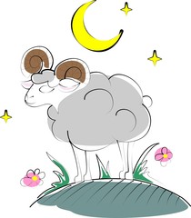 барашка рисунок