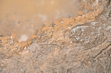 mud and puddle