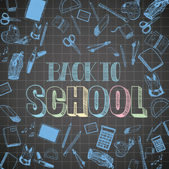 Back to school background