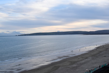 Sunset at Branksome beach