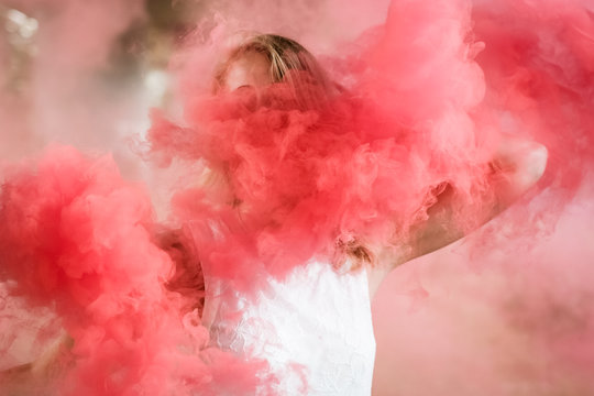 Rote Rauchgranate, Rauchfackel