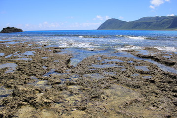 Beach view at Lanyu in Taiwan