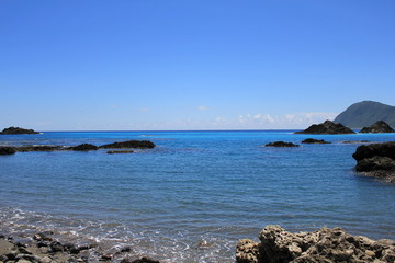 Beach view at Lanyu in Taiwan