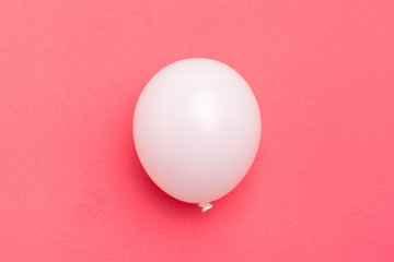 Party theme with balloon on a vibrant colored background © fotofabrika