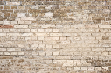 Texture of old brick wall as background