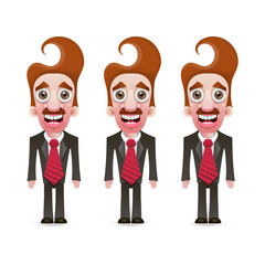 Business team. A group of people dressed in strict suit.