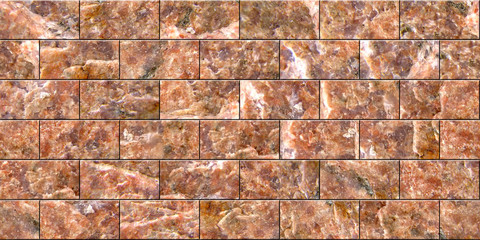 Seamless brick wall pattern background