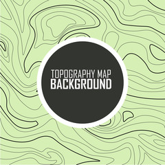 Abstract topographic style background. Editable vector. 