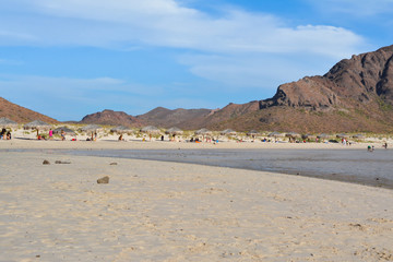 La playa Balandra Baja California Sur.