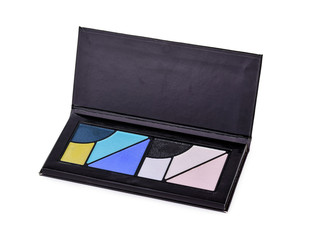 eye shadows isolated on white isolated on white background