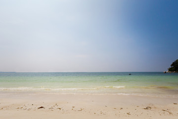 Fototapeta na wymiar Secret beach on Pangkor island
