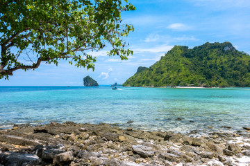 Beautiful island in Krabi Province, Thailand.