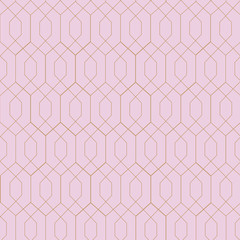 Art deco, elegant, seamless, vector pattern.