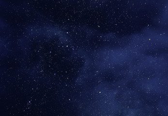 Obraz na płótnie Canvas Night Sky with Stars and soft Milky Way Universe as Background or Texture