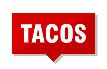 tacos red tag