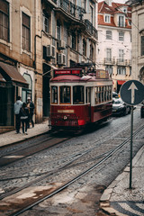 Naklejka na ściany i meble Street of Lisbon