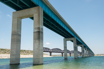 Bridge on US 90 near Amistad National Recreation Area