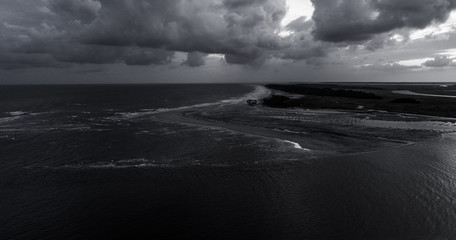 Abandoned House and Island