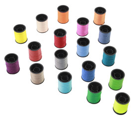 olored threads in the form of arrows