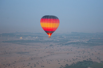 Flying air balloon