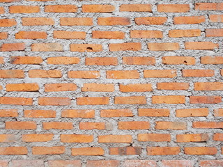 old white brick wall texture for background