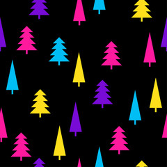Obraz premium Abstract seamless pattern. Modern swatch background for birthday card, kids party invitation, wallpaper, holiday wrapping paper, shop sale poster, fabric, bag print, t shirt, workshop advertising