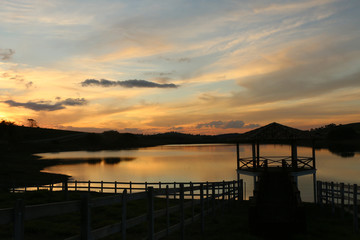 Obraz premium Por do Sol